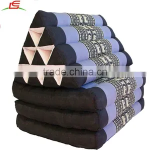 THAI TRIANGLE PILLOW DECORATIVE KAPOK COTTON CUSHION thumbnail-3