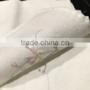 Customized Fancy White Embroidery Table Linen Napkins thumbnail-3