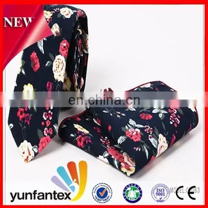 2017 Latest New Fashion Design Cotton Costom Print Tie thumbnail-6