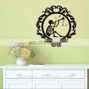 Halloween Theme Skeletons Frame Window/Wall Sticker Halloween Decoration Home Decoration thumbnail-1