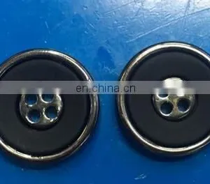 UV ELECTRONPLATED BUTTON GUN COLOR 4 HOLES BUTTONS FASHION CLOTHES BUTTON thumbnail-5