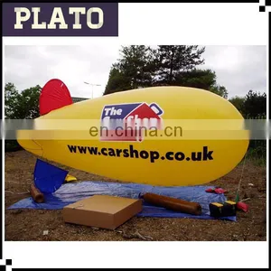 0.2mm PVC Giant Inflatable Airship, Large Inflatable Helium Aerostat Blimp for Sale thumbnail-1