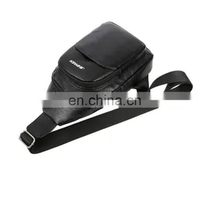 PU Front Shoulder Bag Wear-resistant Anti-theft Riding Mountaineering Bag for Male thumbnail-4