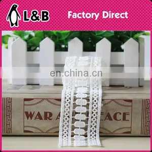 China Factory 2017 Embroideried Lace Trimmings Yarn,milk Silk Lace thumbnail-2