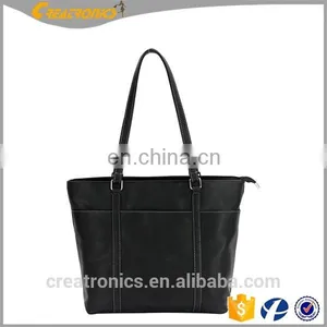 CR Hot Promotion Fashion Women Leather PU Soft Handbag Designer Laptop Bag Shoulder Bags Women Bag thumbnail-1