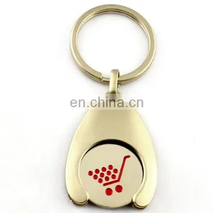Metal Trolley Keychain Coin for Supermarket Trolley thumbnail-5