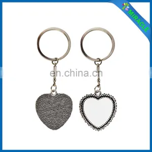 Miracle Oval Series Peacock Sublimation Keyring thumbnail-3