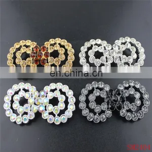 Wholesale Ex-factory Price Rhinestone Snap White Button thumbnail-1