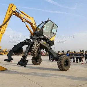CHINA XCMG Mountain Wheel Excavator ET110 New Multi Mini Walking Excavator for Sale thumbnail-2