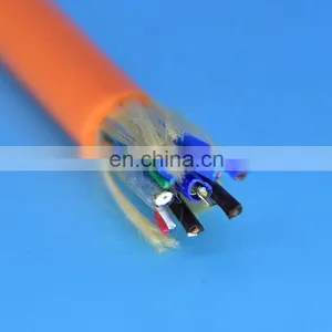Kevlar Braid Robot Cable 8 Core Fiber Optic Coaxial Cable thumbnail-4