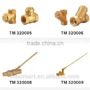 Brass Check Valve of Check Valve Good Price With Plastic White Ball thumbnail-4