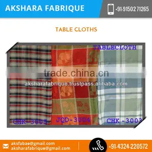 Rectangular/Round Shape Custom Printed Table Clothe for Export thumbnail-2