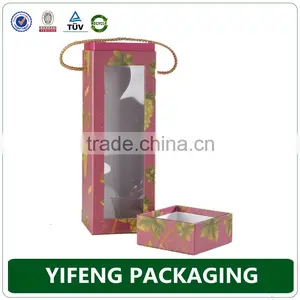 Custom Company Logo Pantone Color Printed Cardboard Box With Clear Pvc Window thumbnail-2