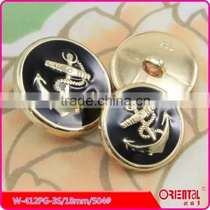 Your Comstom Made Plastic Enamel Shank Button for Suits thumbnail-2