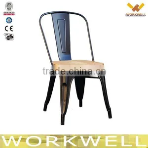 WorkWell Metal Chair With Seat Cushions Kw-St24 thumbnail-1