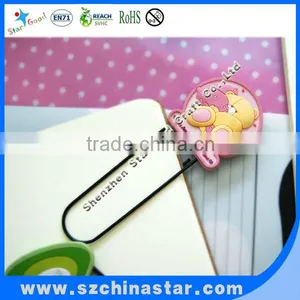 Promotions Different Kinds of Logo PVC Paper Clips thumbnail-1
