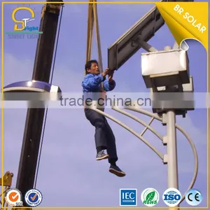 No. 1 Ranking Manufacturer Auto Time Control Solar Powered Street Light Supplier's Choice thumbnail-1