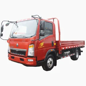 Three Side Drop Sinotruk Howo 4x2 3ton Howo Cargo Truck thumbnail-1