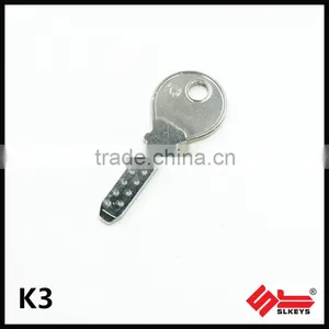 K3 High Quality Door Key Blank thumbnail-1