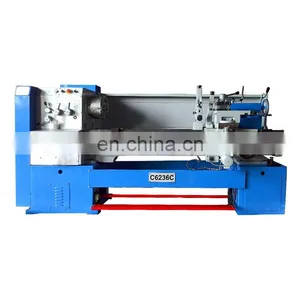 C6236C 360 mm Diameter Manual Lathe Machine Horizontal for Sale thumbnail-1