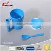 Hot Sale Microwave pp Plastic Soup Mug With Spoon and Lid Quality Choice thumbnail-6