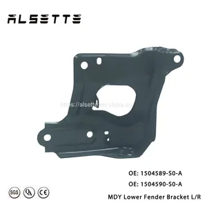 Alsette Auto Parts OEM Style Front Bumper Fender Bracket AS-MDY-1004 for Tesla Model Y 1504589-S0-A 1504590-S0-A thumbnail-1