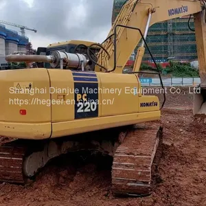 Cheap and Fine Used Komatsu PC220 Excavators for Sale thumbnail-2