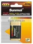 ISO9001-2008 Qualified 9V Alkaline Battery thumbnail-1