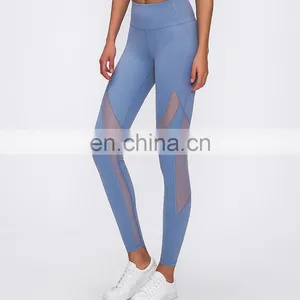 Clothes Fitness Wear Wholesale Women Mesh Yoga Pants Leggings Newest Ready to Ship Private Label High Quality Fabric Sportswear thumbnail-1