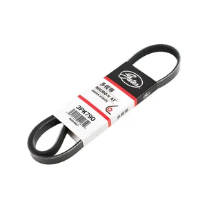 3PK790 GATES Micro-V Poly V Belt Multi-ribbed Belt 11720-01B02 GFB408 V-Ribbed Belt for Honda 1995 thumbnail-1