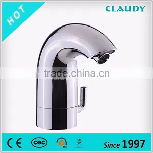 Made in China Energy Saving Touchless Automatic Shut off Faucet With Hot and Cold Water thumbnail-1