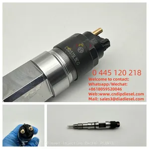 0 445 120 218 Diesel Fuel Injector CR Erikc Common Rail System Dispenser Injection Nozzle for BOSCH thumbnail-1