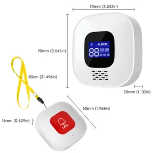 One to Two WIFI Graffiti Intelligent Emergency One Click Help Button SOS Emergency Alarm Elderly Alarm（Wechat:13510231336） thumbnail-1