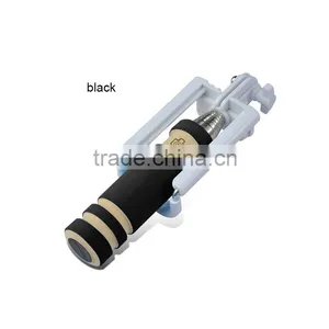 Fashion Colorful Mini Wired Selfie Stick Monopod With Cable Supplier's Choice thumbnail-5