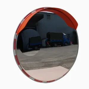 Easily Installed Acrylic Plastic Traffic Road Safety Convex Mirror thumbnail-2