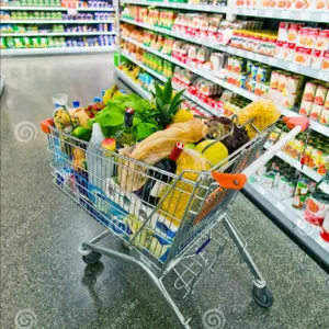 100L Supermarket Shopping Trolley thumbnail-5