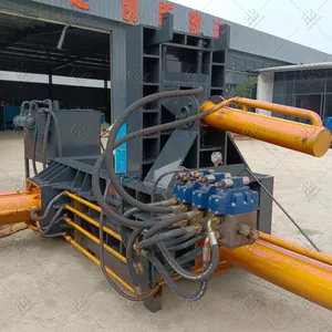 Automatic Metal Scrap Baler Machine for Car Shell Steel Iron Aluminum Can Waste Compression and Baling thumbnail-3