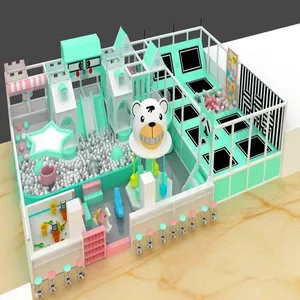Custom Processing of Indoor Children's Playgrounds. Xierle Indoor Playground Equipment, Large Trampolines, Parent-child Playgrounds thumbnail-3