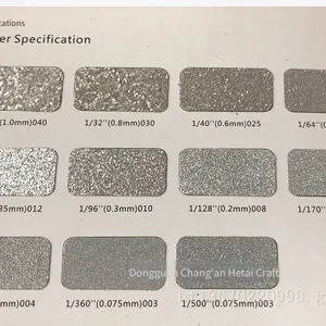 Aluminum Glitter Powder / High-temperature and Weather-resistant Aluminum Glitter Powder / for Injection Molding, Automotive, and Printing / High-temperature Colorfast Powder / Special Glitter Powder for Main Plastic, Made of Environmentally Friendly Mate thumbnail-3