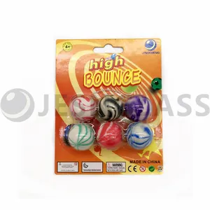 Hot Sale 32MM High Bouncy Ball Children's Toy Rubber Balls Blister Card Package thumbnail-4
