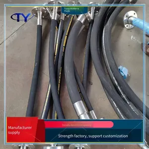 Steel Wire Braided High-pressure Oil Pipe, Cord Rubber Hose, Coal Mine High and Low-pressure Rubber Hose, Anti-corrosion, for Lifting and Transportation thumbnail-4