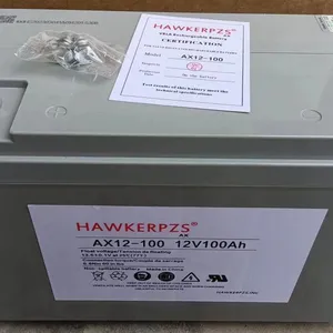HAWKER AX12-100 AGV BATTERY 12V100Ah AGV Safe AX Series Batteries thumbnail-4
