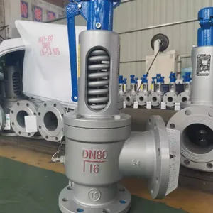 High Pressure ANSI Carbon Steel Flange Safety Valve for Industrial Pipeline thumbnail-3