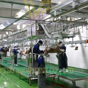 100–800 Heads Per Shift Sheep Goat Slaughter Line Customized Lamb Abattoir Machinery Manufacturer thumbnail-1