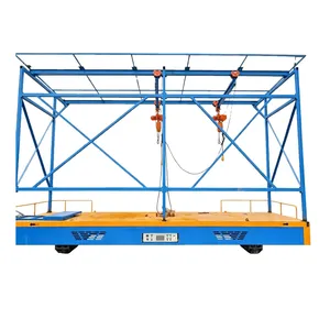 Intelligent Stressing Trolley With Omnidirectional Movement for Precast Beam Yard thumbnail-1