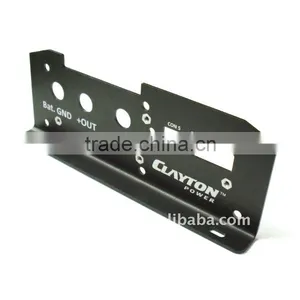 Fan Output Endplate 2mm Aluminium Stamping Parts thumbnail-1
