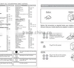 Good Quality Cheapest uk us au eu Universal Travel Adapter thumbnail-3
