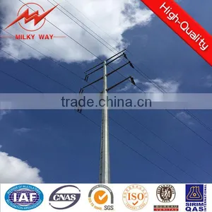 Octagonal Electric Power Pole for Projects Line thumbnail-1