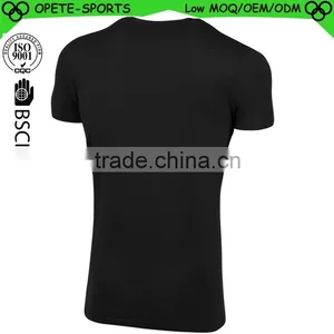 Men's DRI-FIT Short Sleeve Black Shirt thumbnail-2