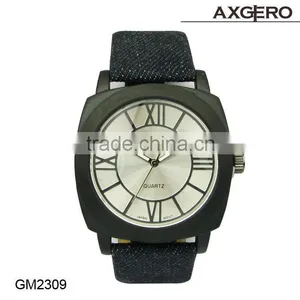 2015 Hot Selling Canvas Fabric Watches for Men Wholesale Cheap thumbnail-1